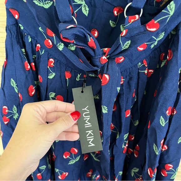 Anthropologie Yumi Kim Uma Cherry Cutout Maxi 4 - Picture 9 of 10